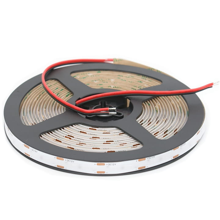 LED pásek COB 12V / 480LED / 9W / ZELENÁ / IP20 / 8mm / PRO+
